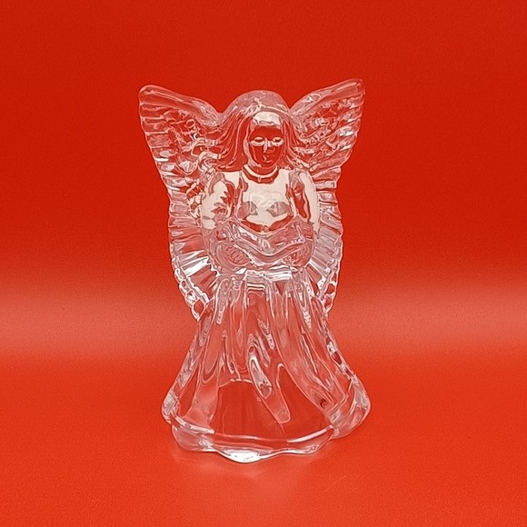 Mikasa Celebrations Crystal Praying Angel Tealight Holder - Picture 6 of 7